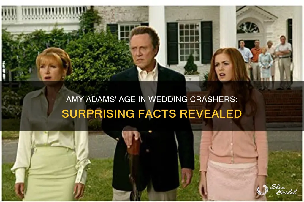 how old was amy adams in wedding crashers