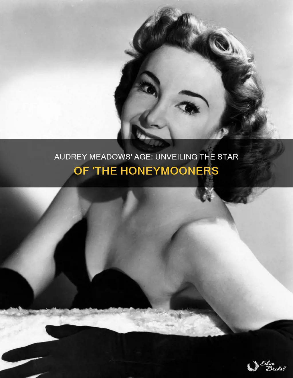 how old was audrey meadows in the honeymooners