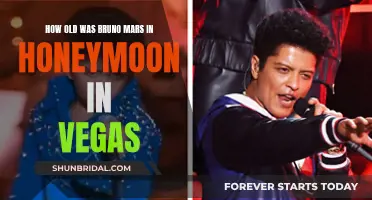 Bruno Mars' Age: Honeymooning in Vegas at 24