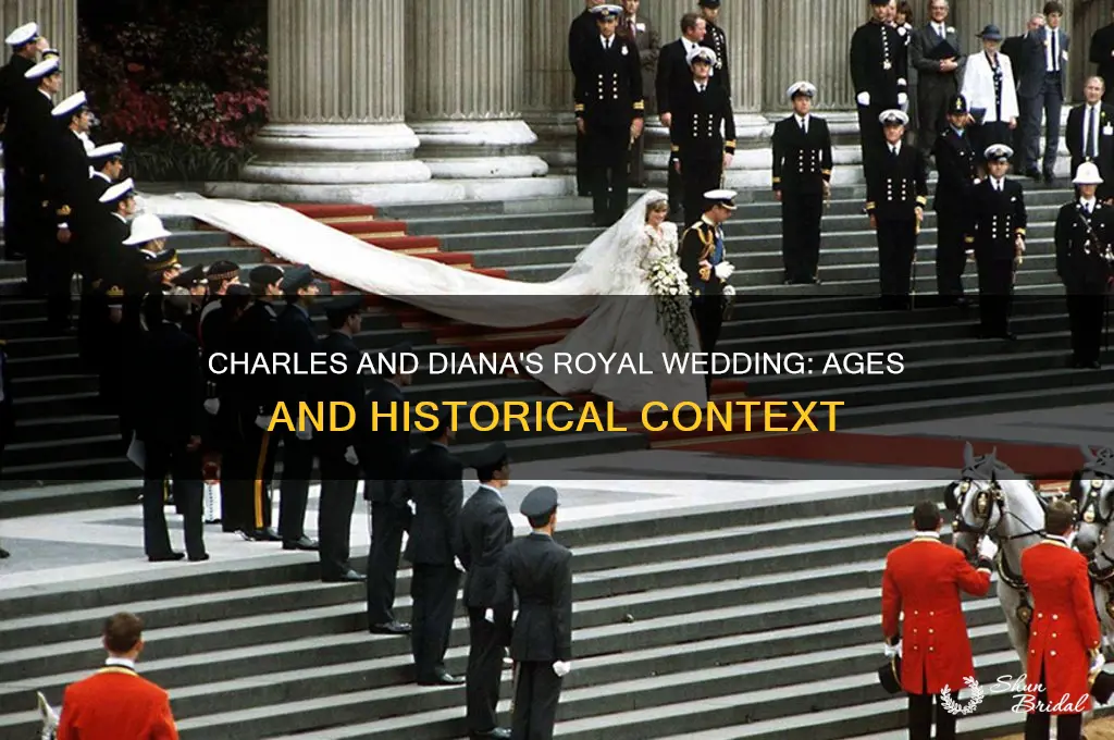 how old was charles and diana when they wed