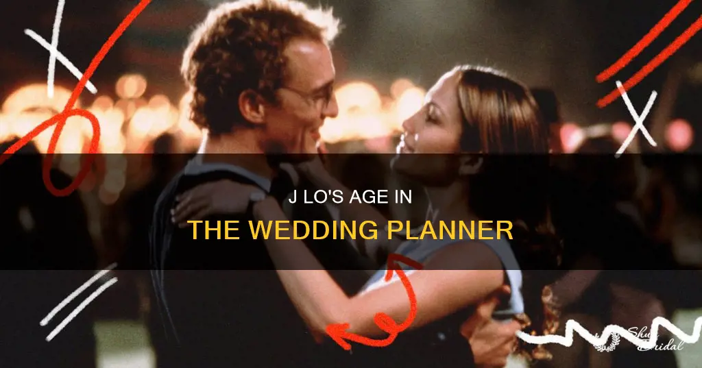 how old was j lo in the wedding planner