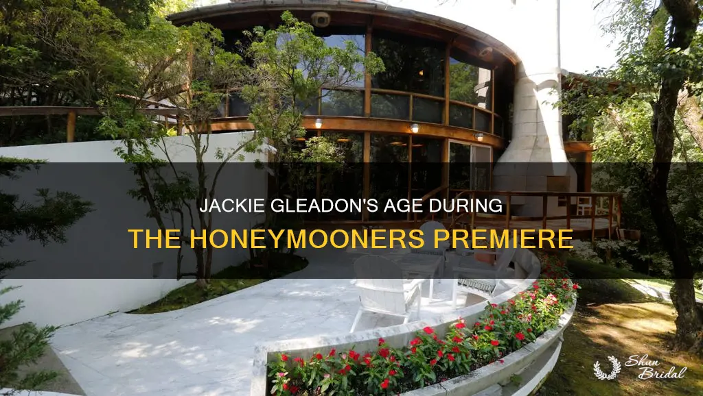 how old was jackie gleadon when the honeymooners aired