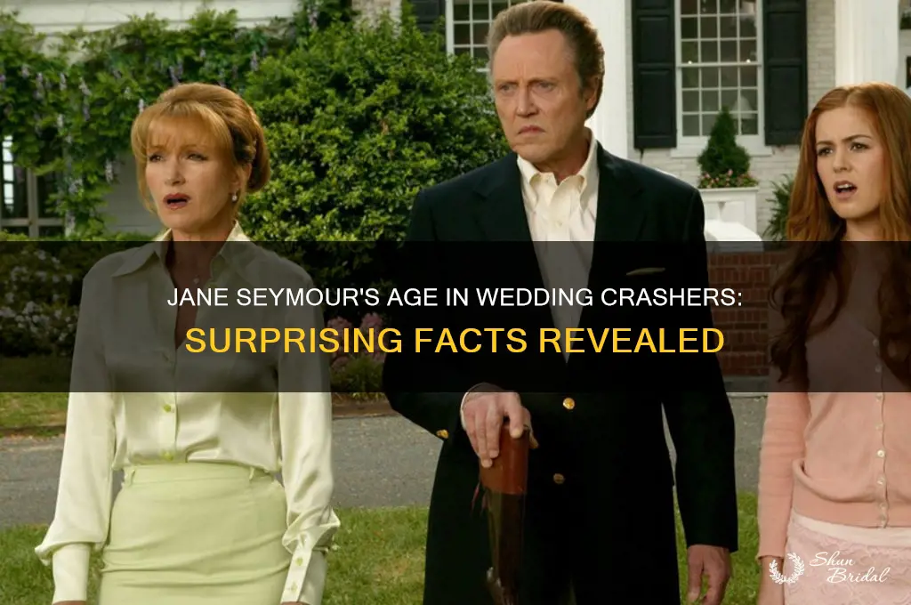 how old was jane seymour in wedding crashers
