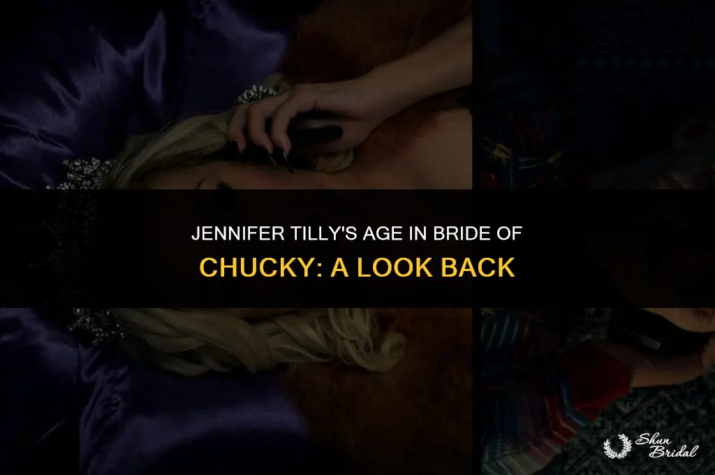 how old was jennifer tilly in bride of chucky