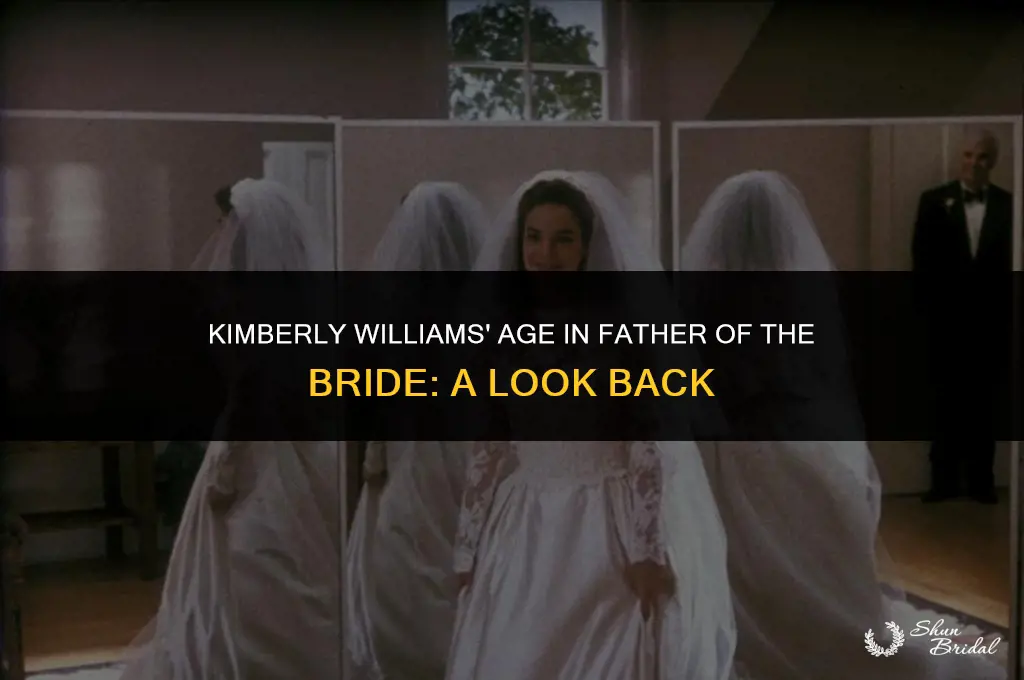 how old was kimberly williams in father of the bride