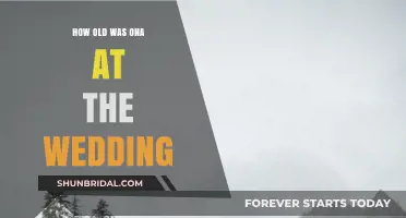 Ona's Age at the Wedding: Unveiling the Heartwarming Story