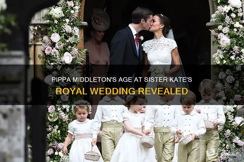how old was pippa middleton at kate