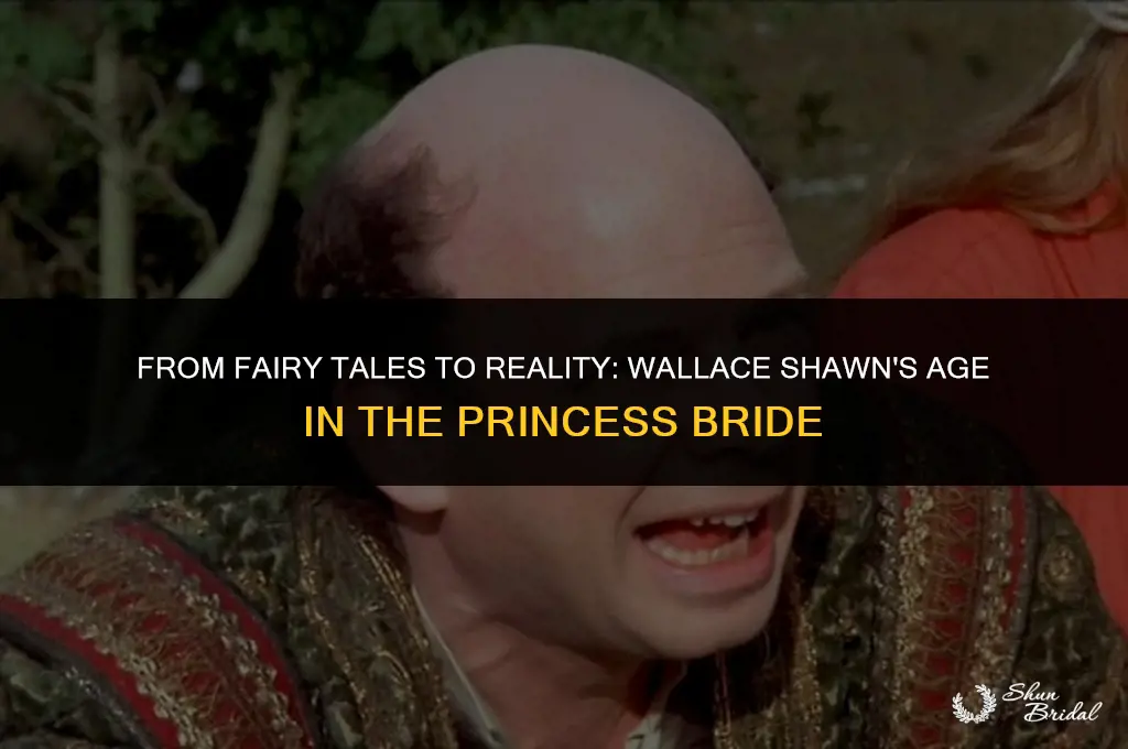 how old was wallace shawn in princess bride