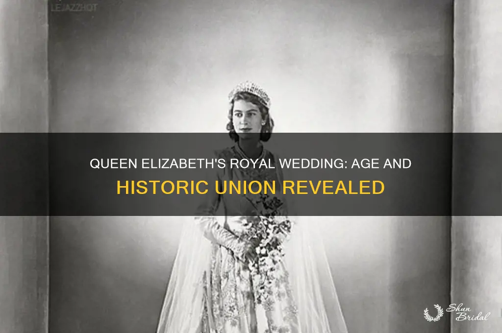 how old when queen elizabeth wed