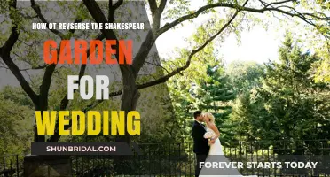 Reviving Shakespeare's Garden: A Timeless Wedding Venue Transformation Guide