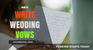 Crafting Heartfelt Wedding Vows: A Step-by-Step Guide to Perfection