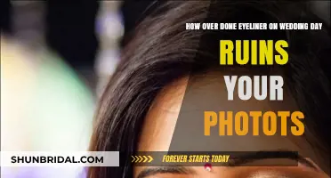 Overdone Eyeliner: How It Can Ruin Your Wedding Day Photos