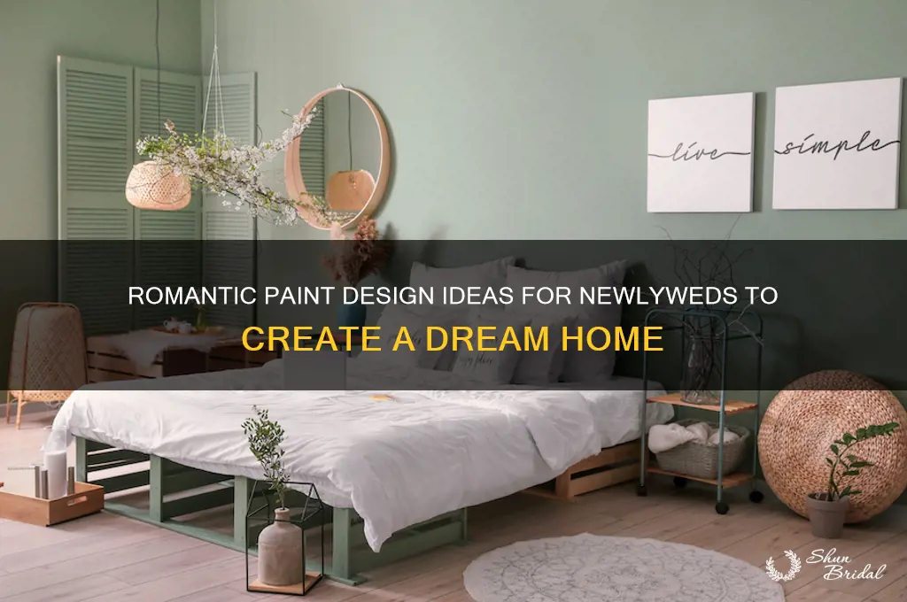 how paint design for newly wed