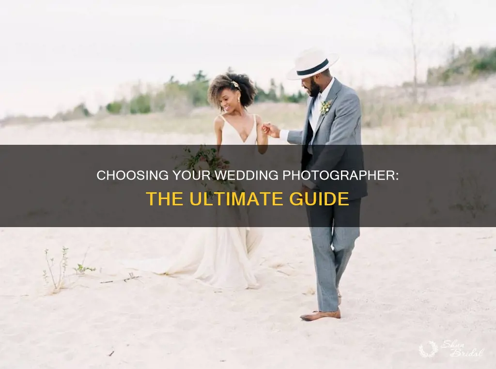 how picky to be with a wedding photographer