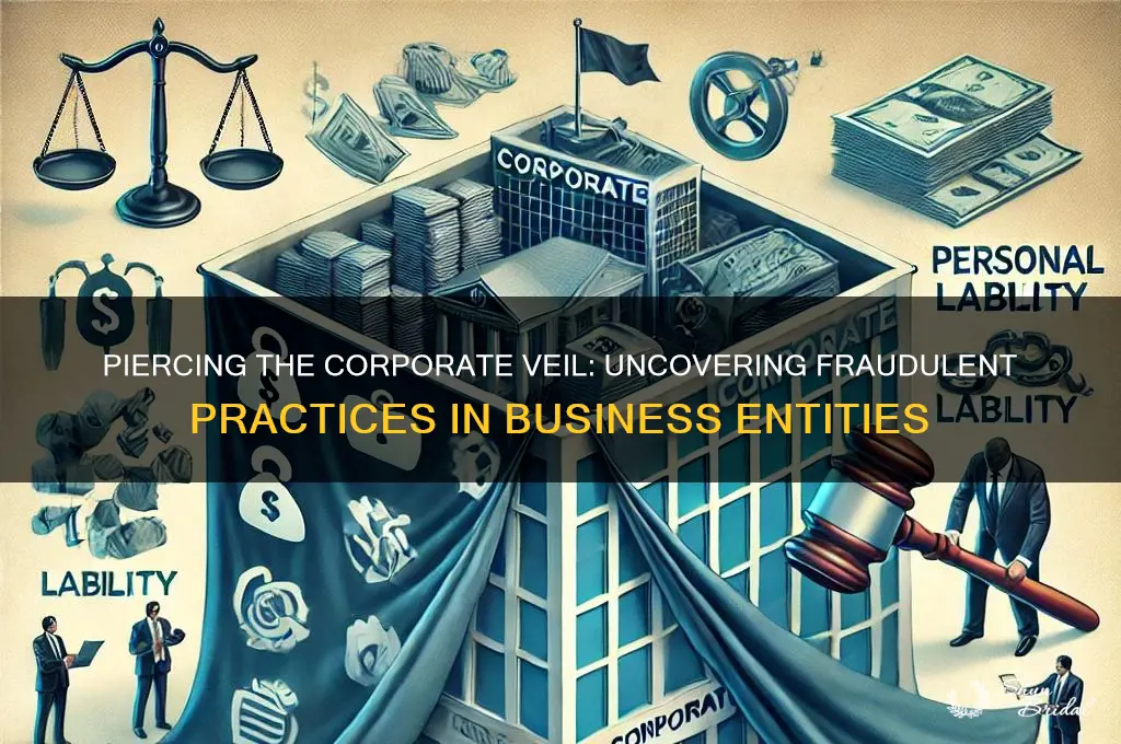 how pierce corporate veil fraud