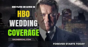 Sir Alfred's HBO Wedding Coverage: Behind the Scenes of His Role