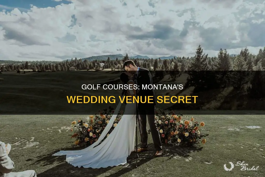 how popular are golf courses as wedding venues montana