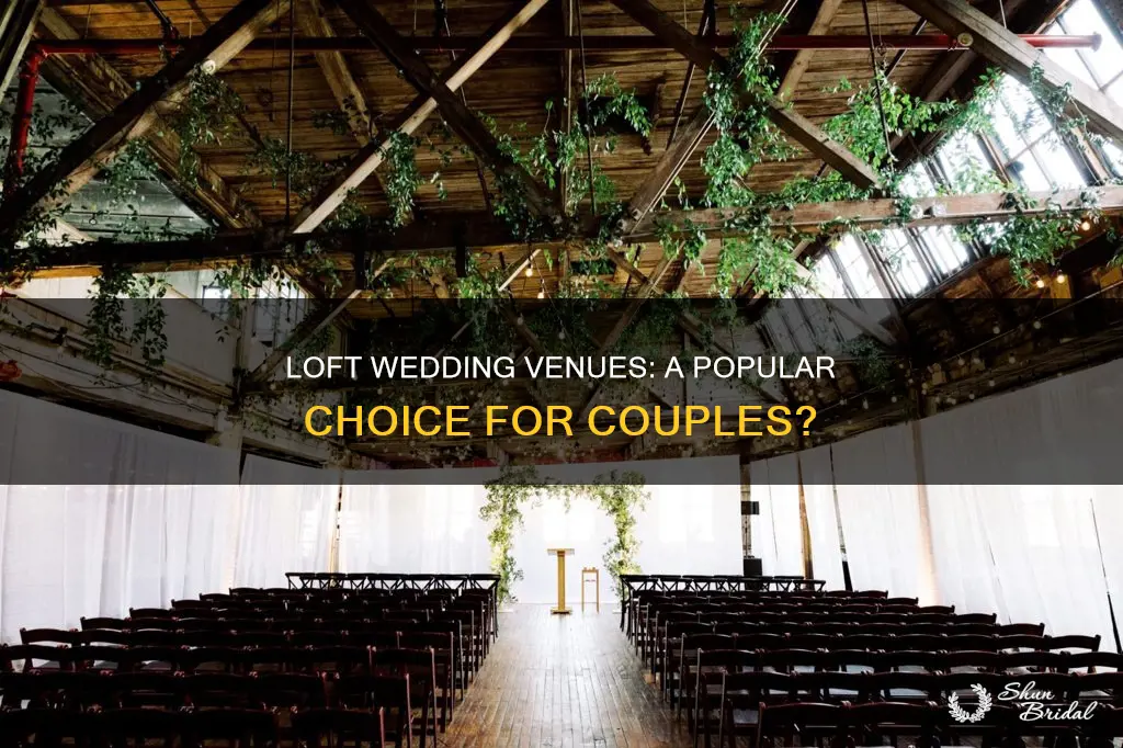 how popular are loft wedding venues