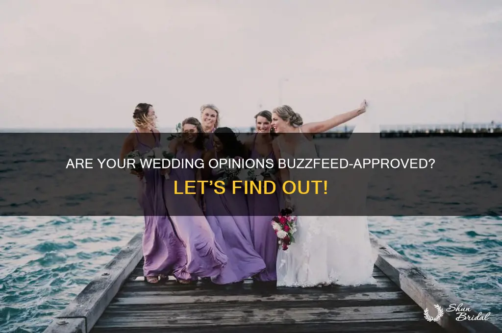 how popular are your wedding opinions buzzfeed