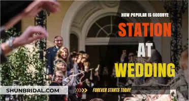 Goodbye Station Trend: How Popular Is It at Modern Weddings?