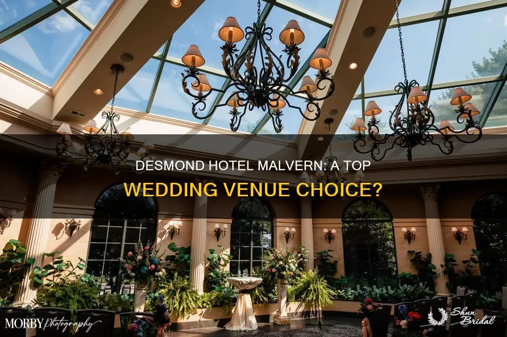 how popular is the desmond hotel in malvern for weddings