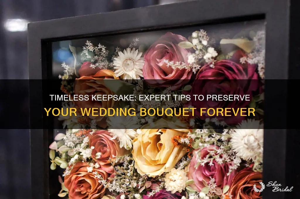 how preserve a wedding bouquet
