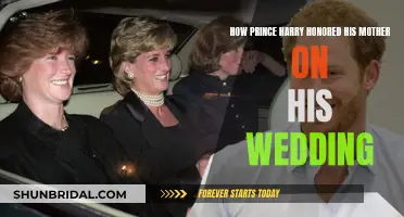 Harry's Wedding Tribute to Diana