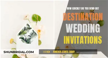 Destination Wedding Invites: When to Send Them Out