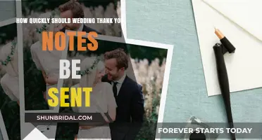 Timely Gratitude: The Ideal Timeline for Sending Wedding Thank You Notes