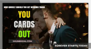 Timely Gratitude: When to Send Wedding Thank You Cards