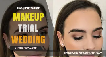 Perfect Timing: Booking Your Wedding Makeup Trial Stress-Free