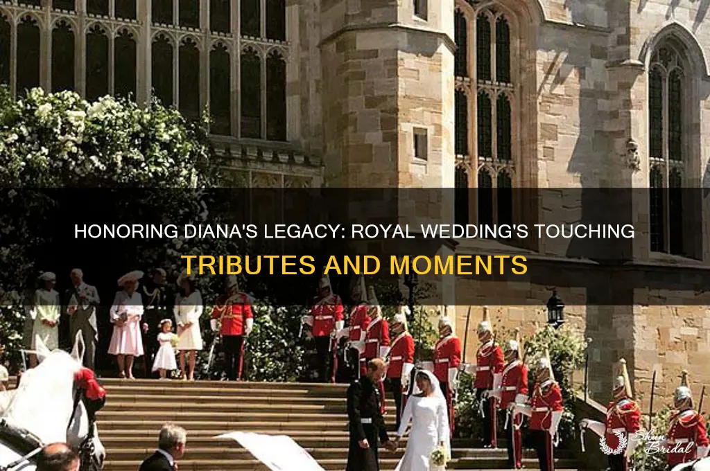 how royal wedding honored diana