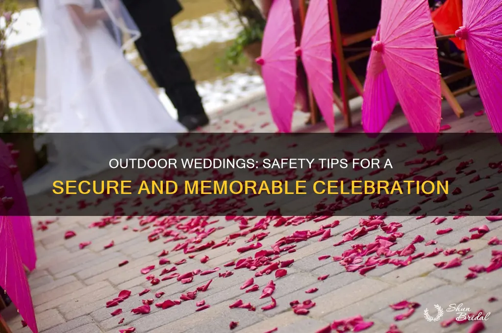 how safe are outdoor weddings