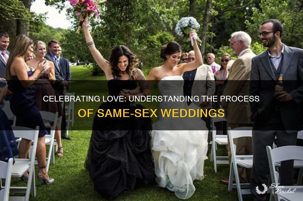 how same sex weddings work