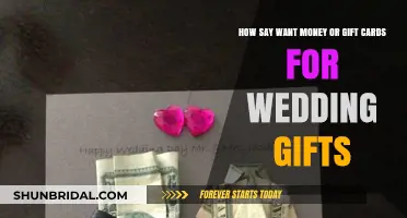 Asking for Cash or Gift Cards as Wedding Gifts: A Modern Guide