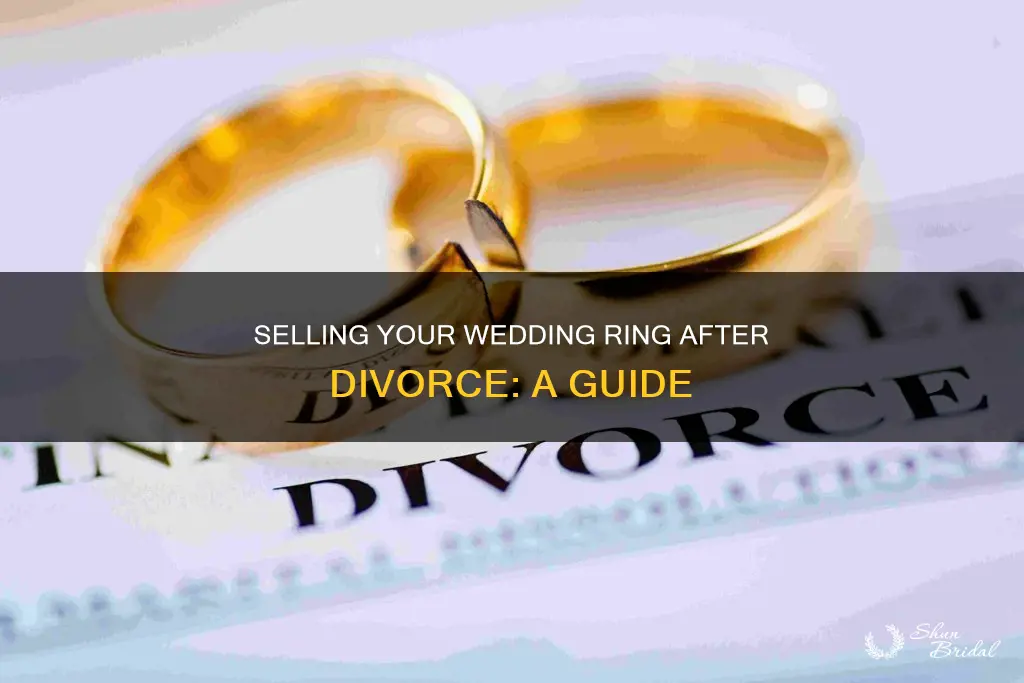 how sell your wedding ring divorce