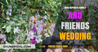 Balancing Wedding Guest Lists: Tips for Separating Family and Friends