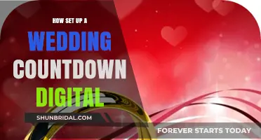 Create Your Dream Wedding Countdown: A Digital Setup Guide