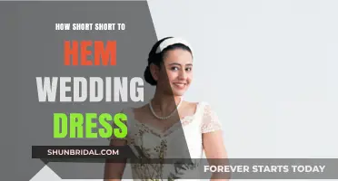 Hemming Your Wedding Dress: The Ultimate Guide