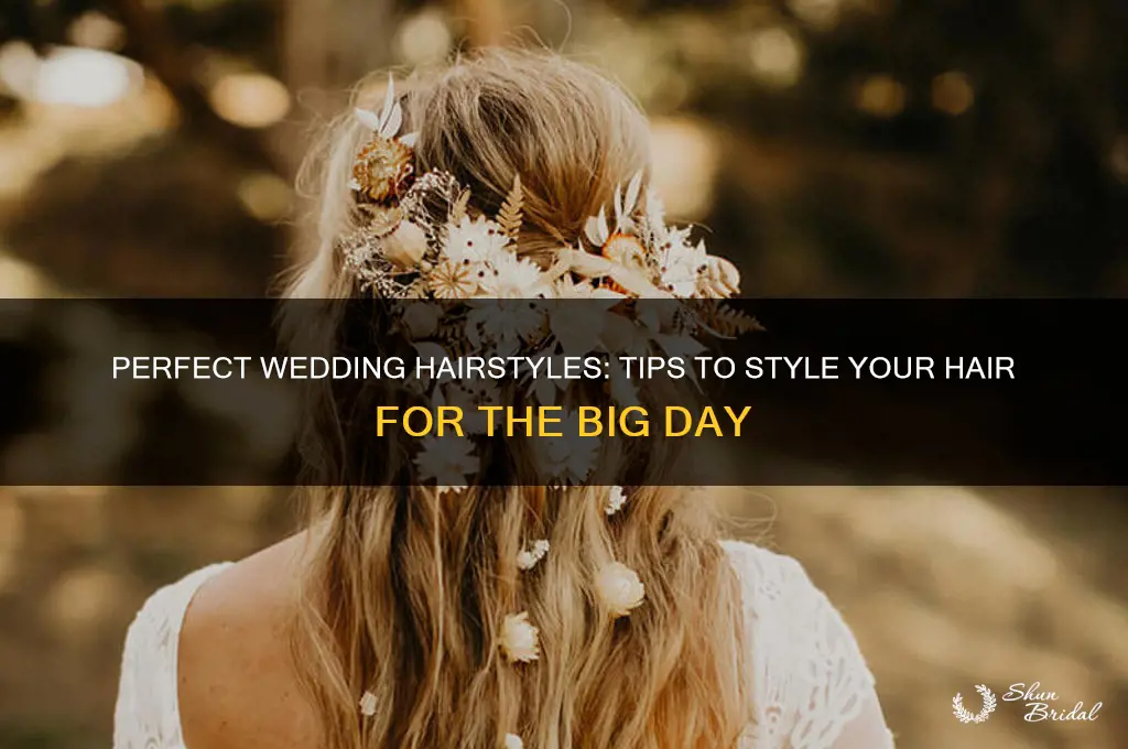 how shoukd I di my hair for wedding