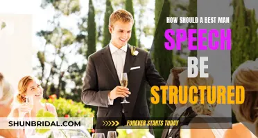 The Best Man's Guide to Speech Structure