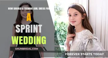 Style Guide for Teen Girls Attending a Sprint Wedding