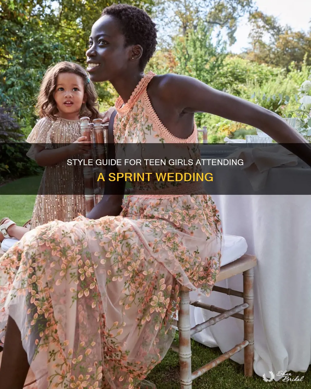how should a teenage girl dress for a sprint wedding