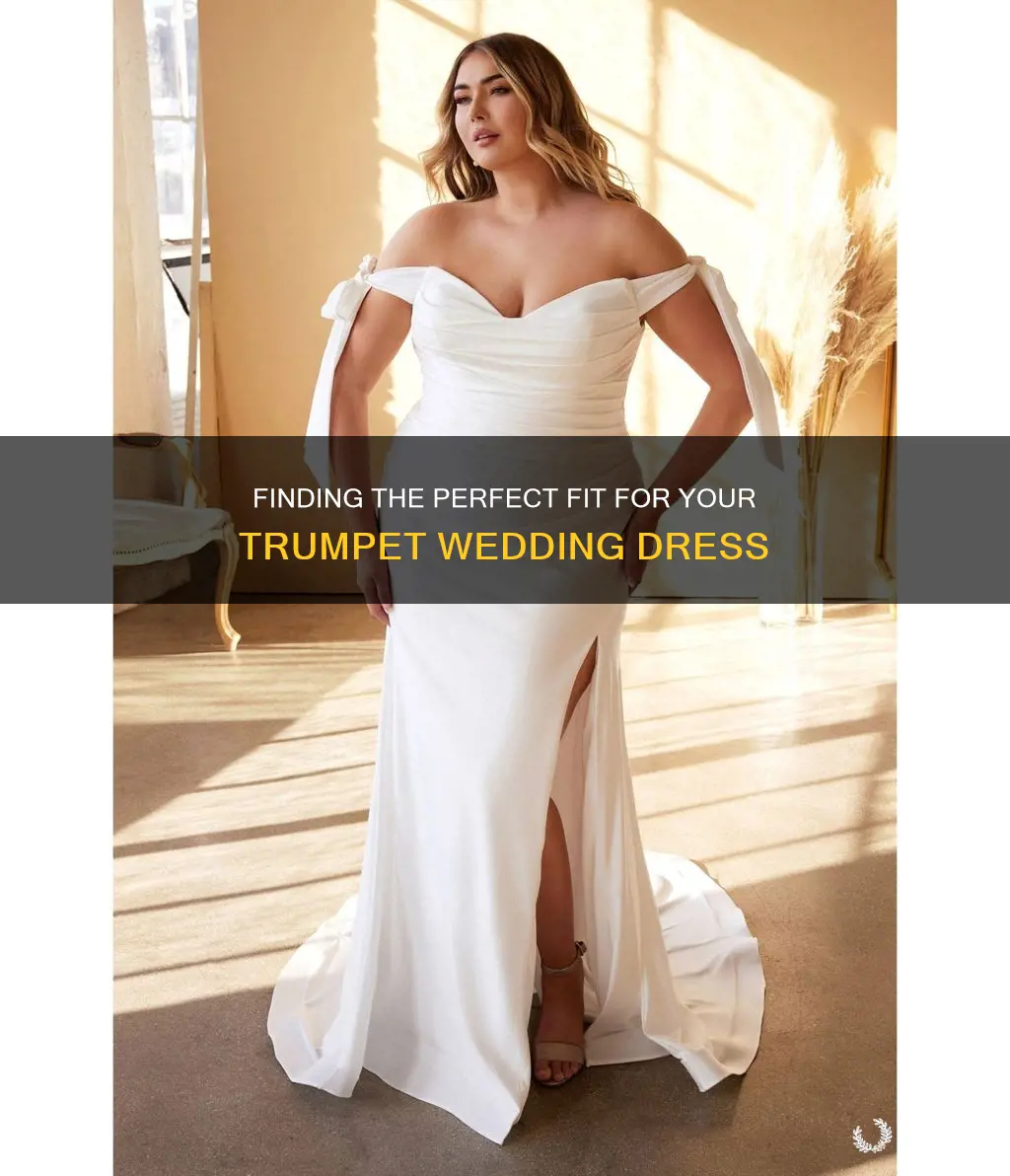 how should a trumpet wedding dress fir