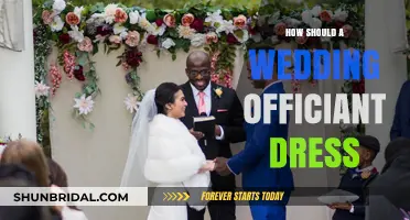 The Wedding Officiant's Guide to Dressing for the Ceremony