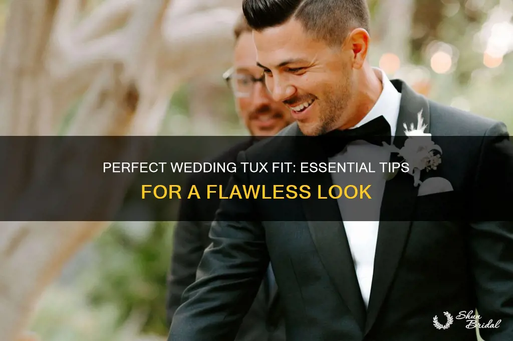 how should a wedding tux fit