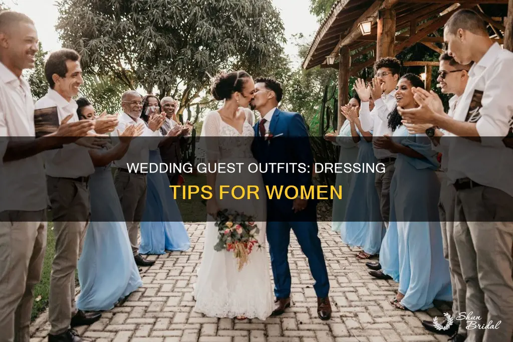 how should a woman dress to a wedding