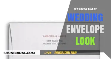 Elegant Wedding Envelope Back Design Tips for a Perfect Look