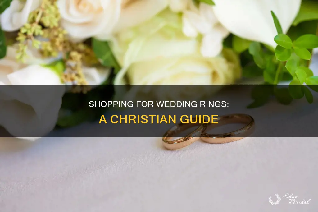 how should christians shop for wedding rings
