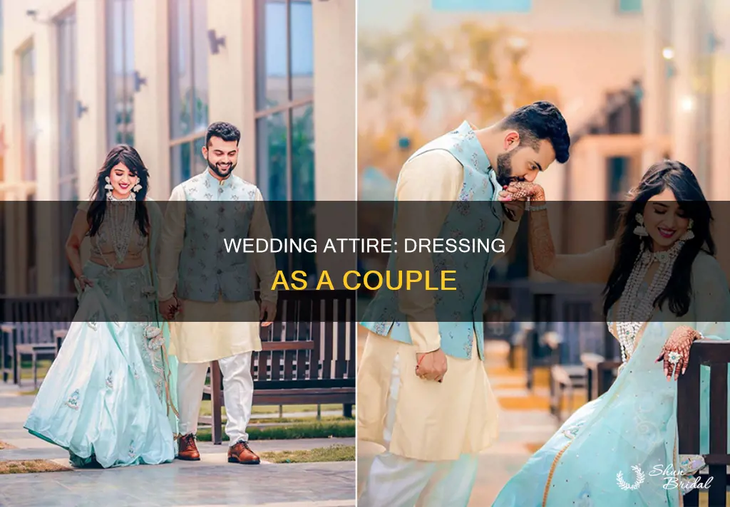 how should couples dress for a wedding